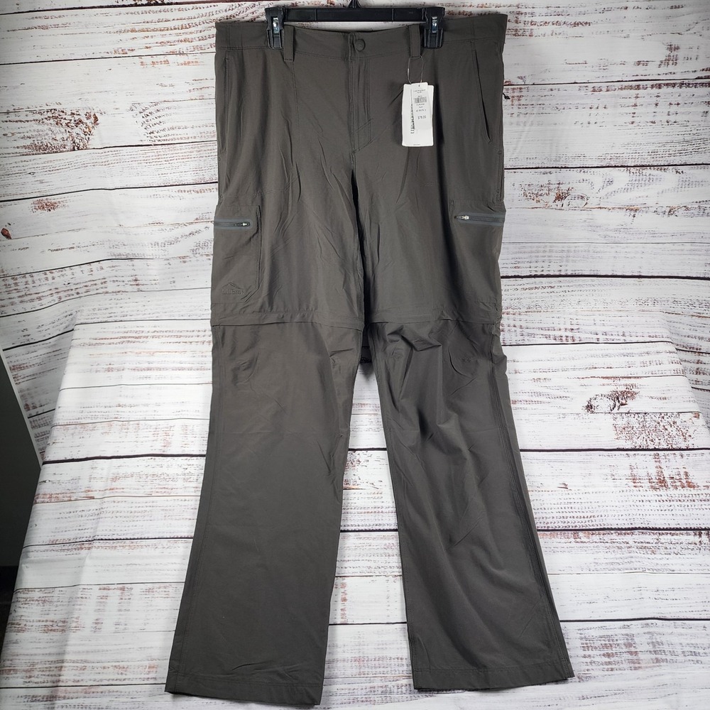 L.L. Bean Men's Cargo Hiking Pants in Olive